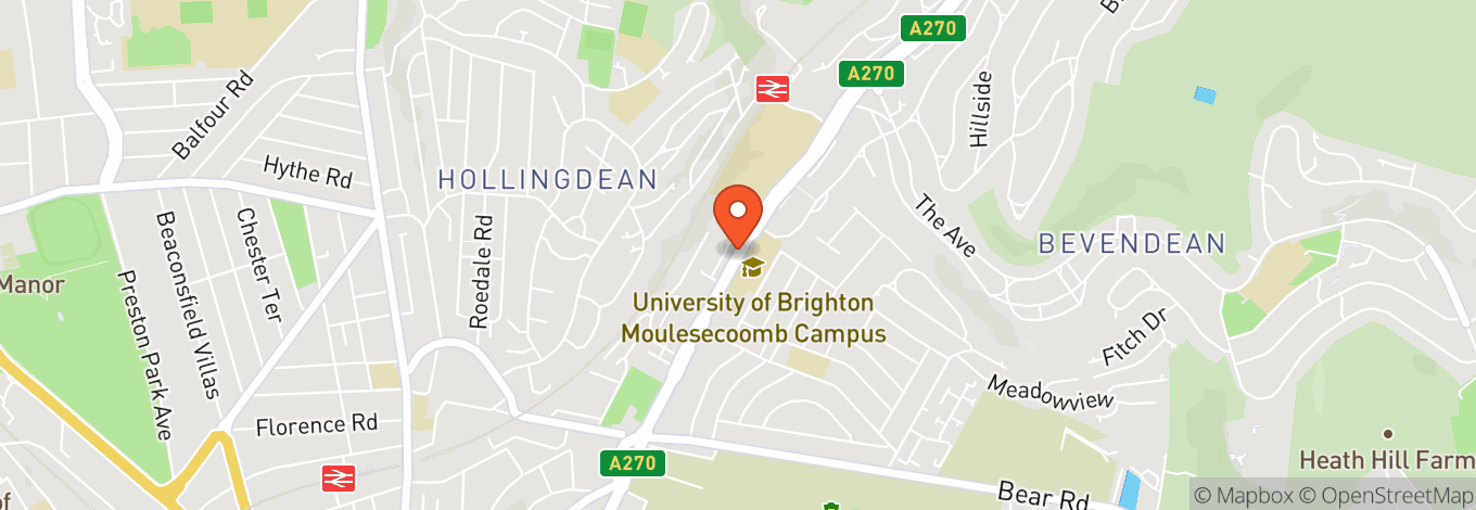 Map of Plus X Innovation Brighton