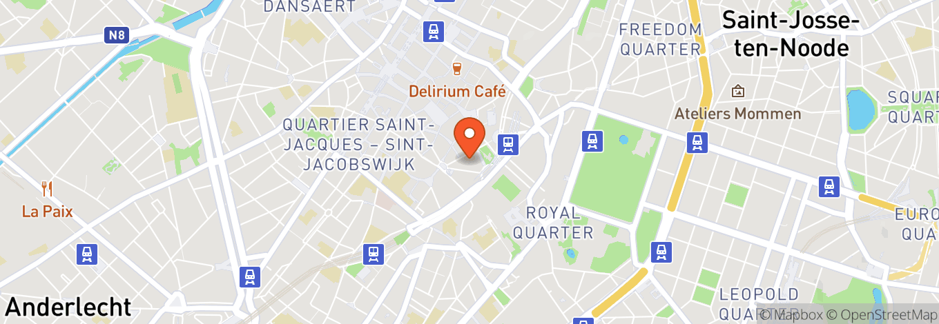 Map of La Madeleine