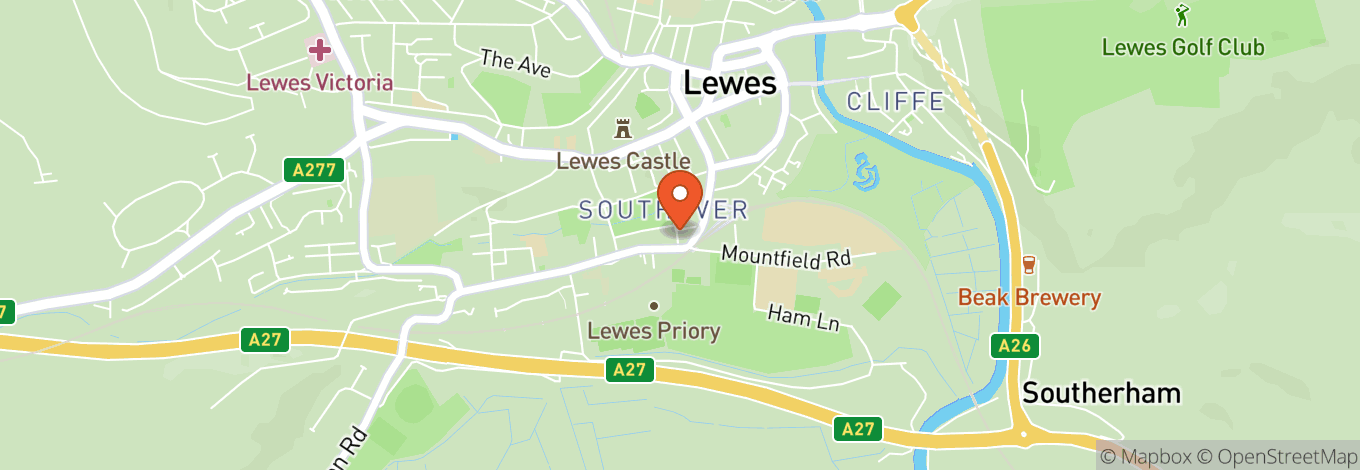 Map of Lewes Con Club