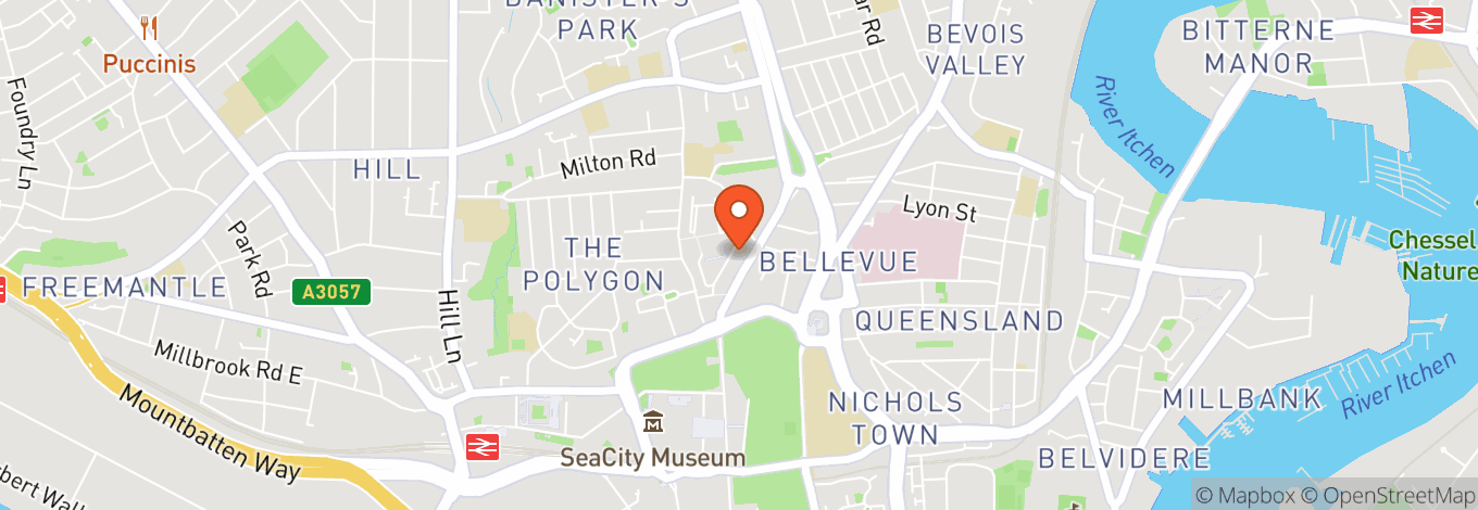 Map of Trilogy Nightclub