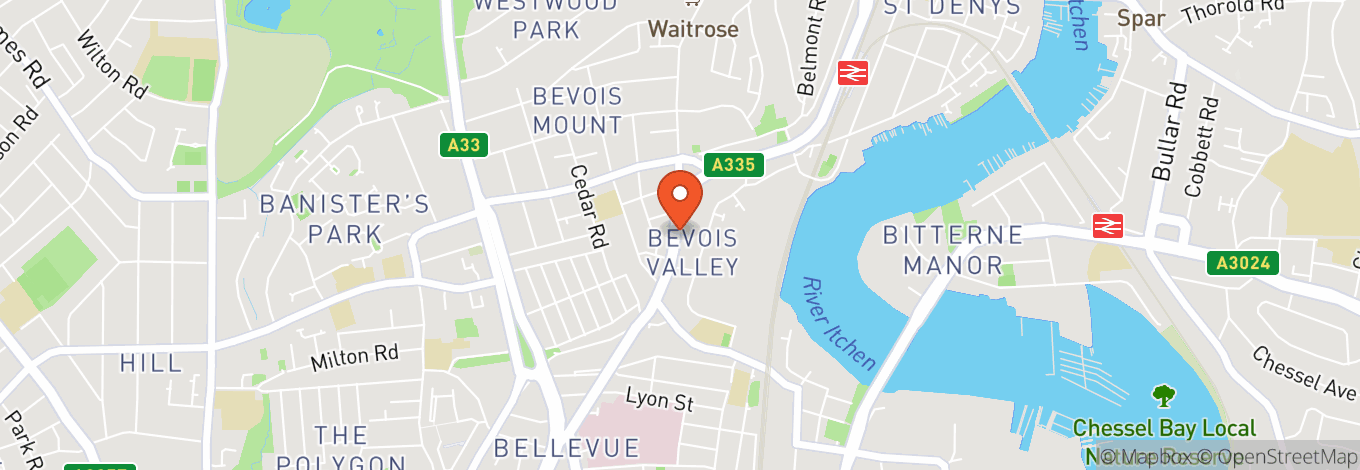 Map of Sobar Southampton