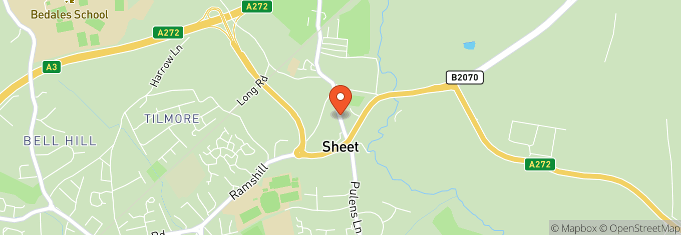 Map of Sheet Recreation Ground