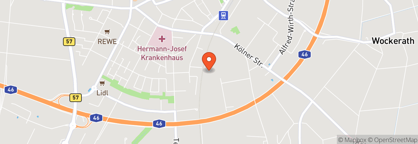 Map of Kloster Hohenbusch