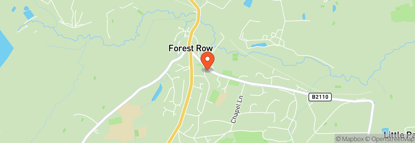Map of Forest Row