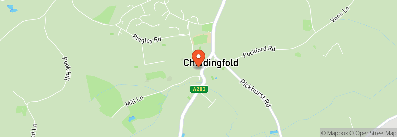 Map of Chiddingfold Village Hall