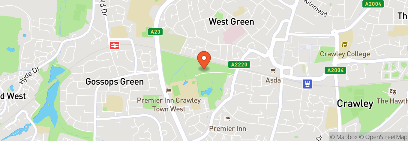 Map of Goffs Park