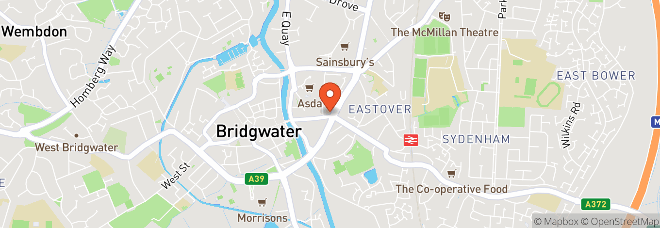 Map of The Cobblestones In Bridgwater