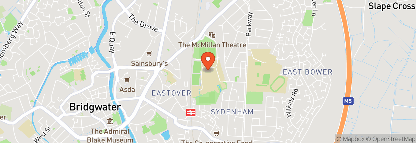 Map of McMillan Theatre