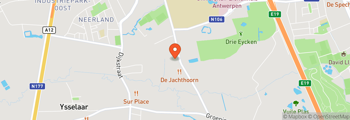 Map of Puyenbroeck