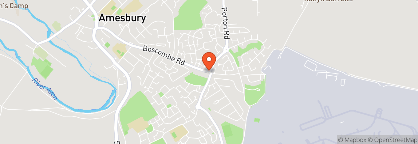 Map of Amesbury