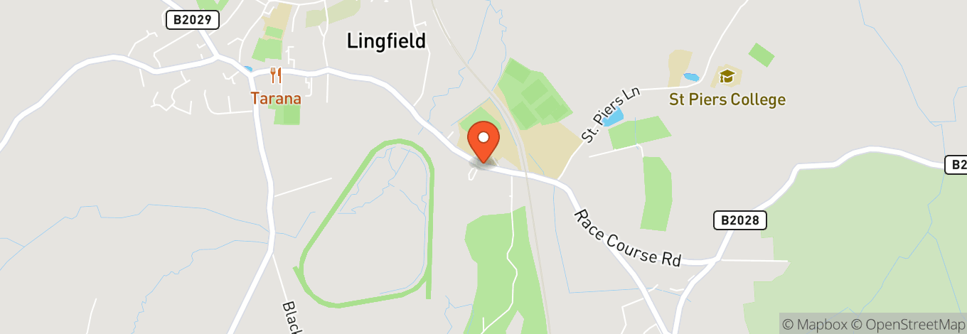 Map of Lingfield Park Racecourse