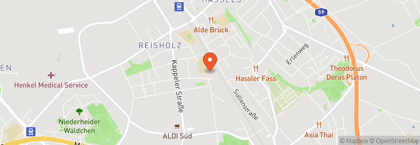 Map of Castello Düsseldorf - D.live