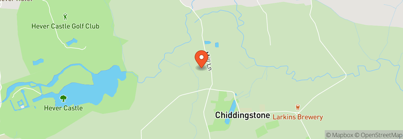 Map of Chiddingstone Castle