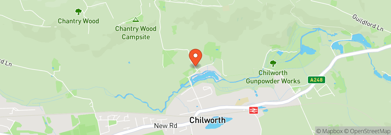 Map of Chilworth Manor