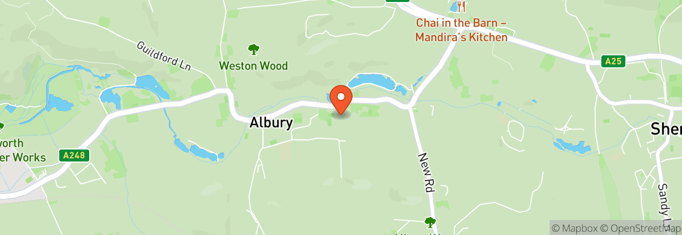 Map of Albury Fisheries