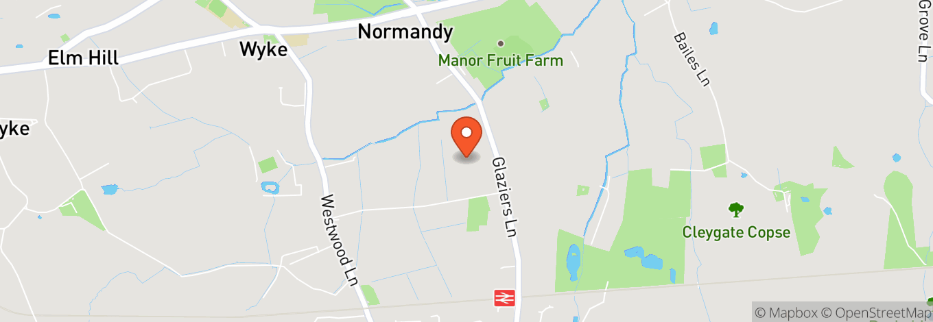 Map of Normandy Village Hall