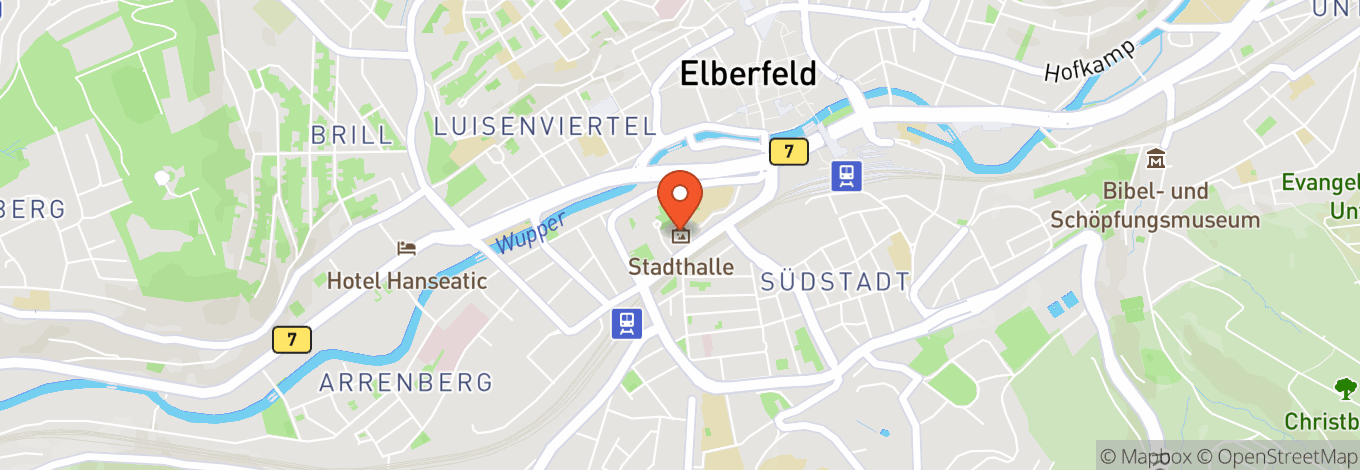 Map of Historic Town Hall