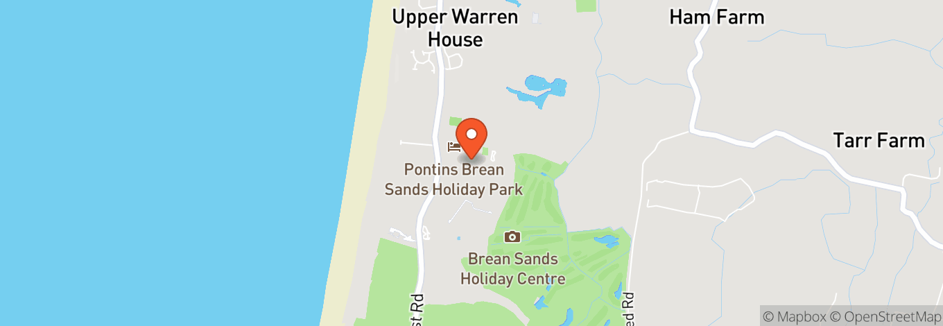 Map of Pontins Brean Sands