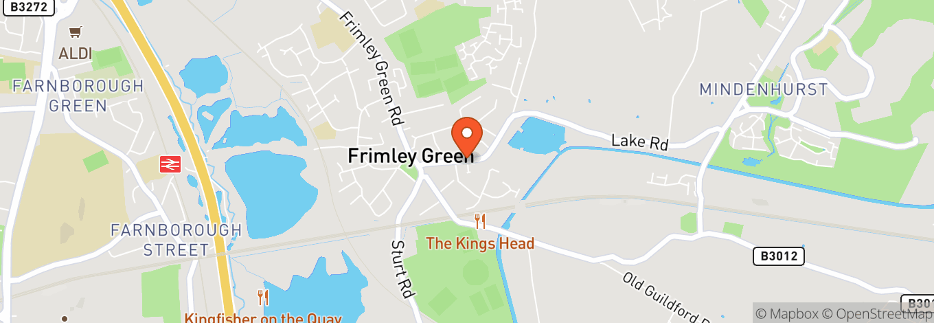 Map of The Lakeside Country Club