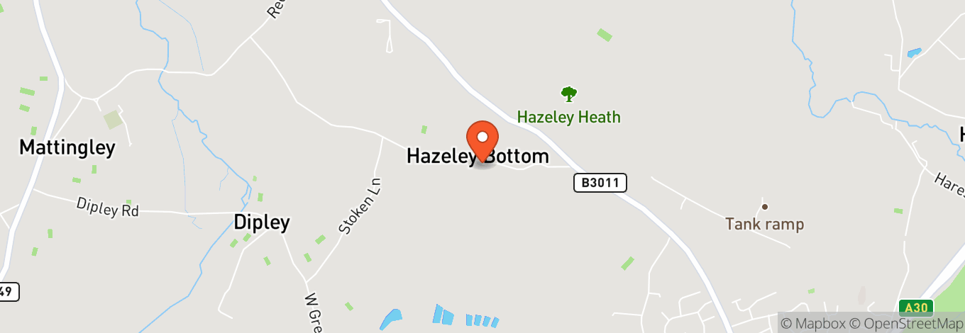 Map of Hazeley Bottom Farm