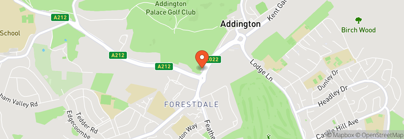 Map of Addington Park