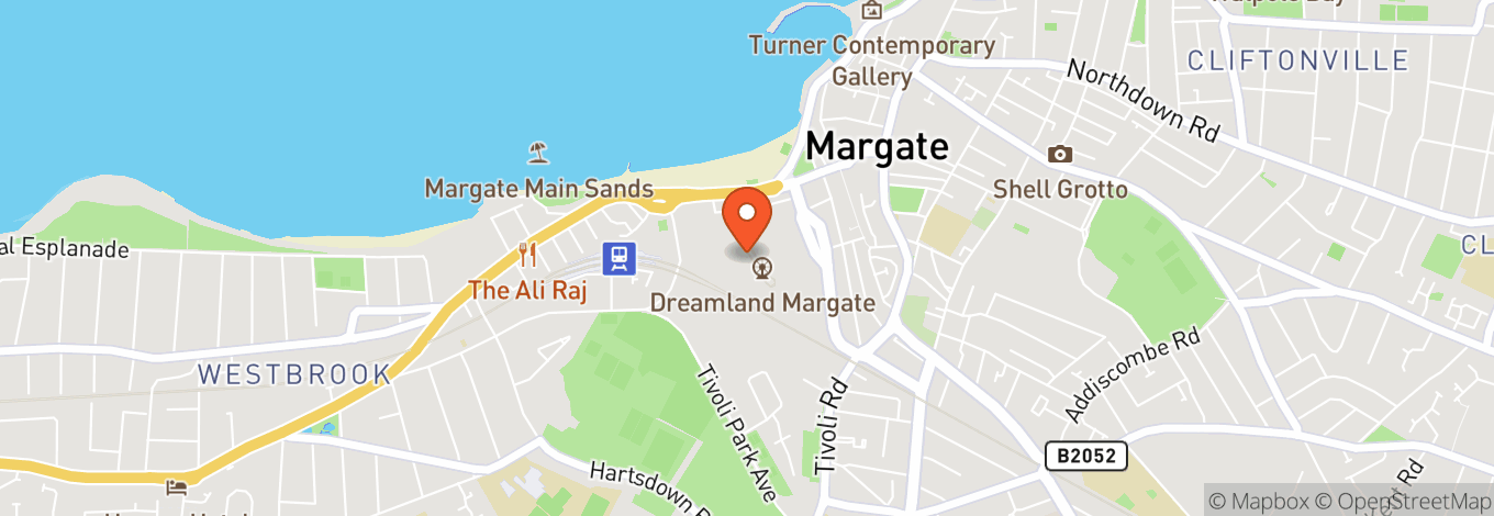Map of Dreamland Margate