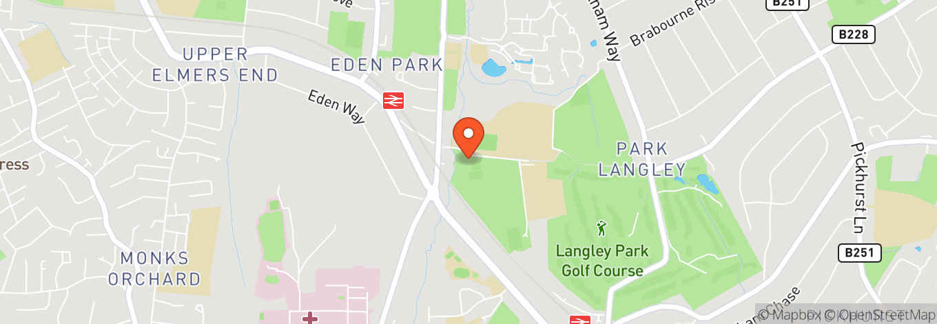 Map of Club Langley