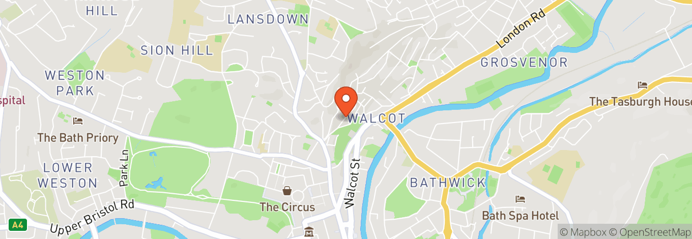 Map of Walcot House