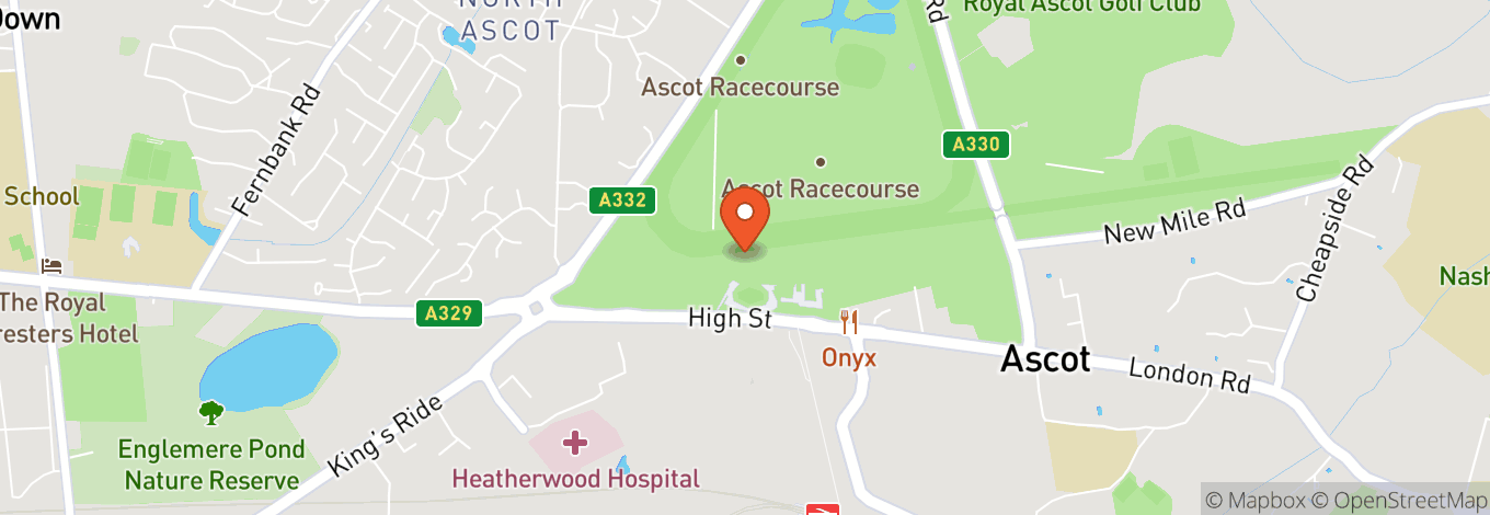 Map of Ascot Racecourse