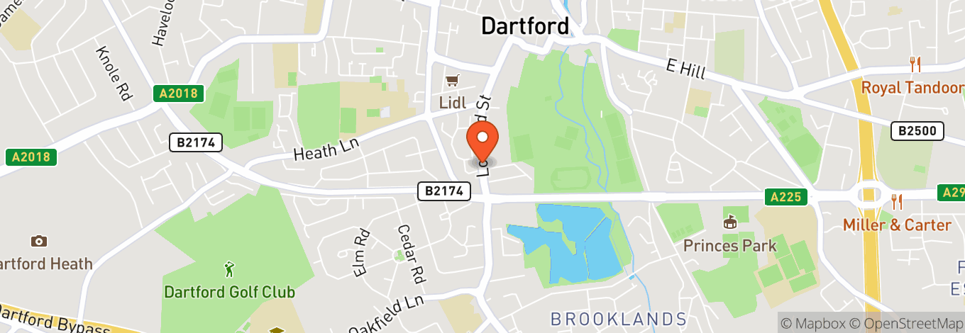 Map of Fairfield Leisure