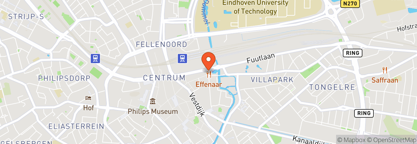 Map of De Effenaar