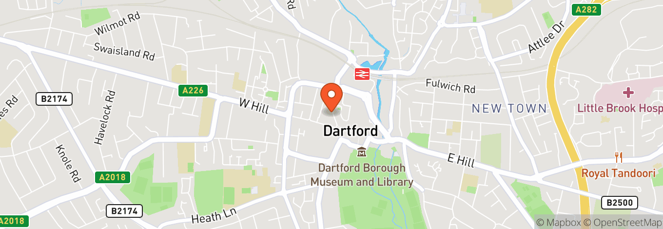 Map of Orchard West