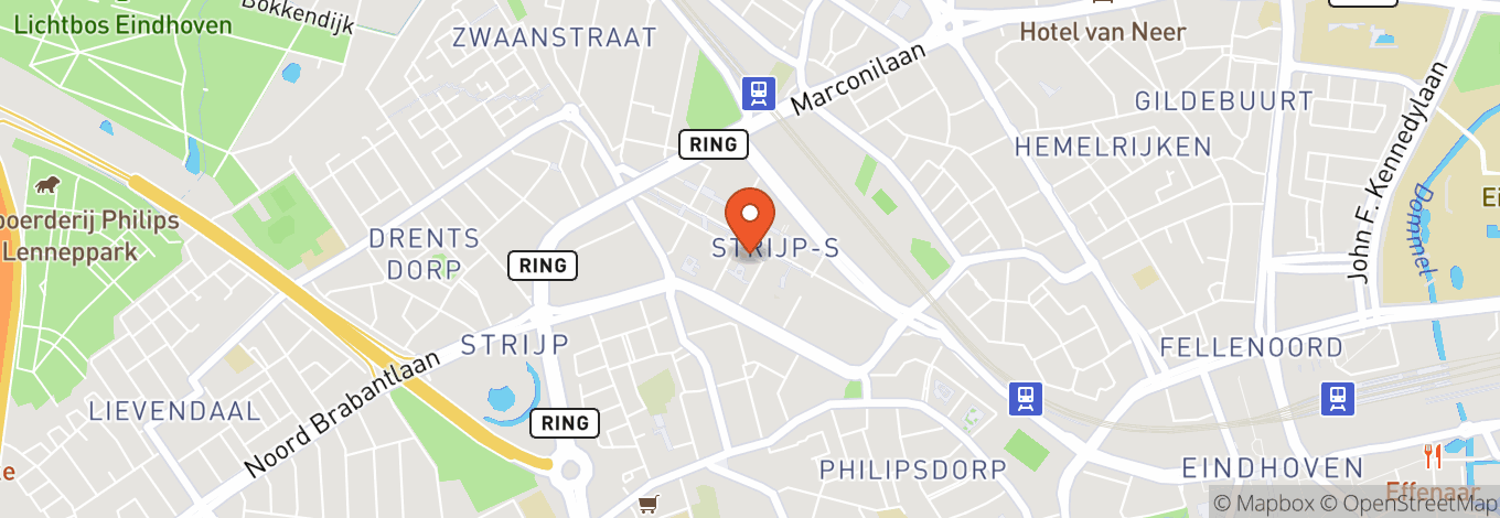 Map of Rabauw Brewpub