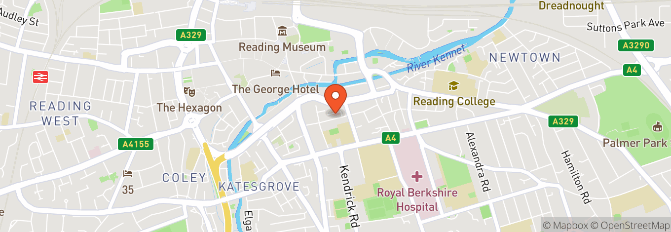 Map of South Street Arts Centre