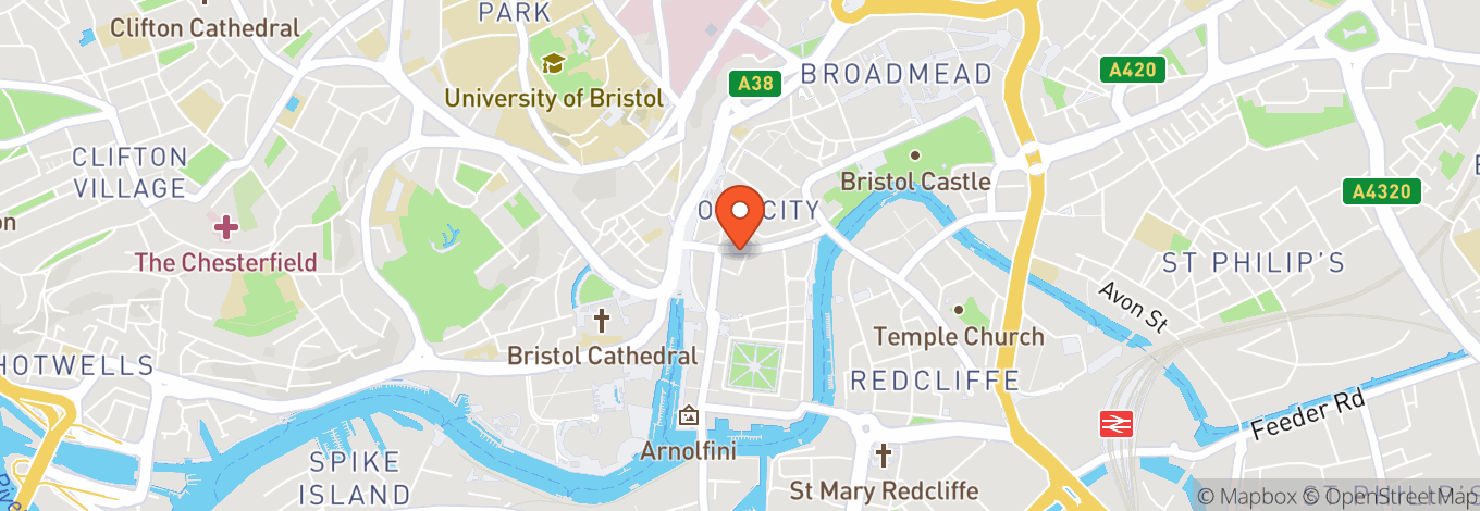 Map of Rush Bristol