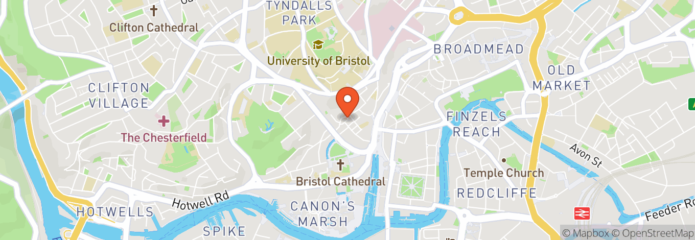 Map of O2 Academy Bristol