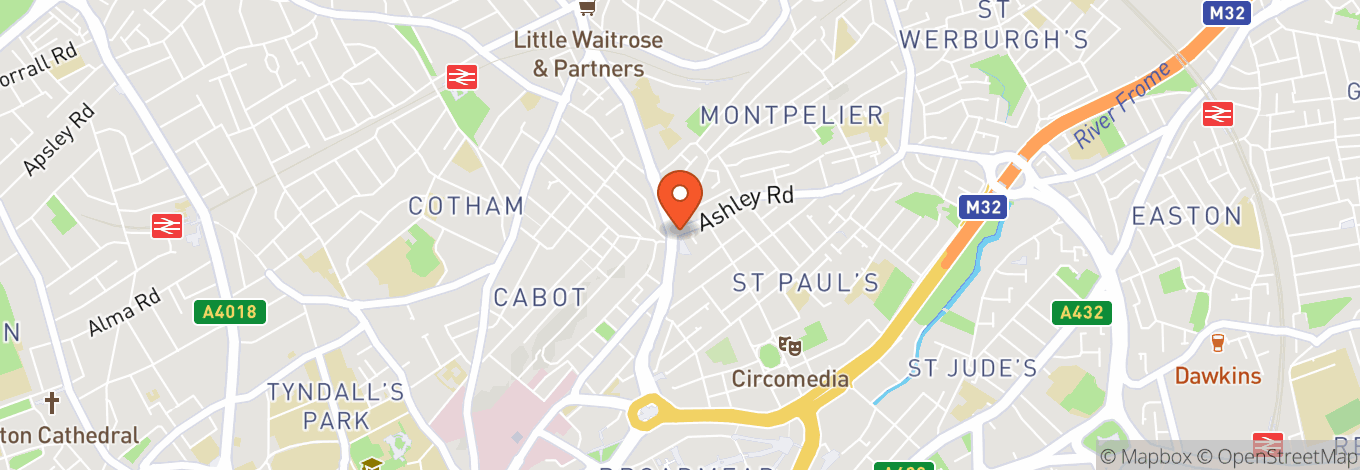 Map of Cafe Kino