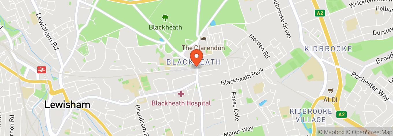 Map of Blackheath Park