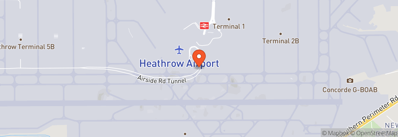 Map of Sheraton Skyline Hotel London Heathrow