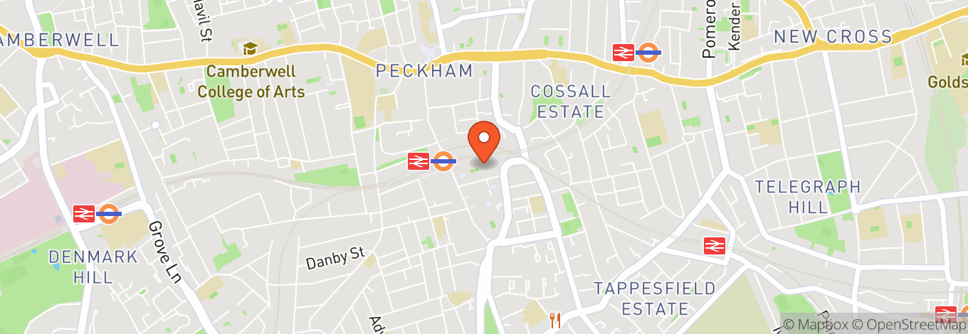 Map of Copeland Gallery