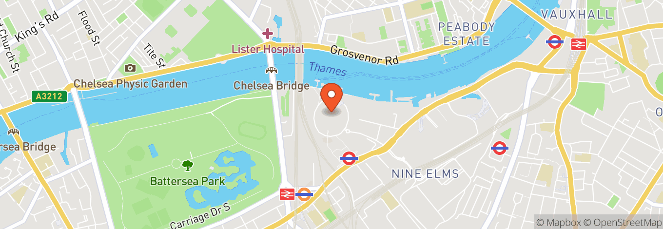 Map of Apple Music Hall