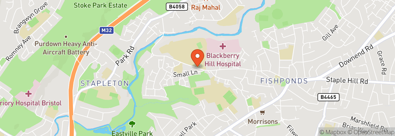 Map of Glenside Hospital Museum