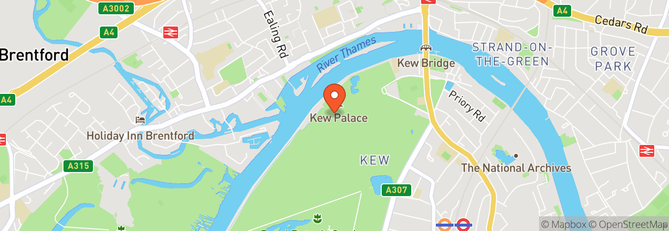 Map of Royal Botanic Gardens (Kew)