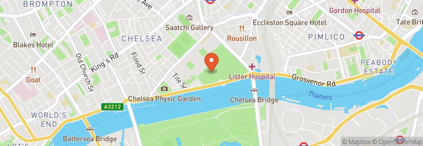 Map of The Royal Hospital