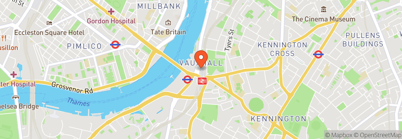Map of Paradise London Nightclub