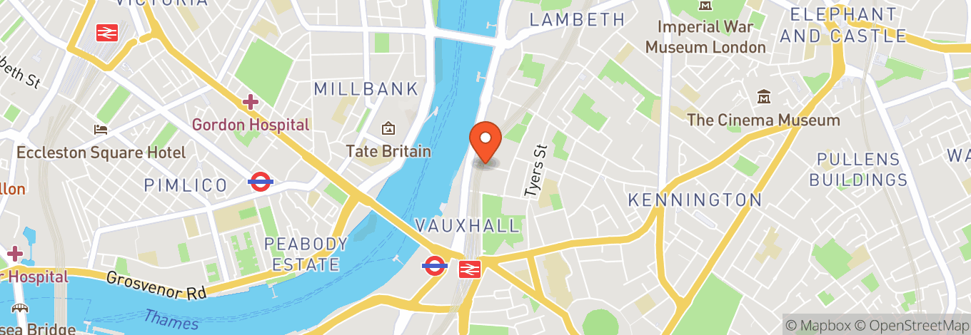 Map of The Home Base Dance Studios