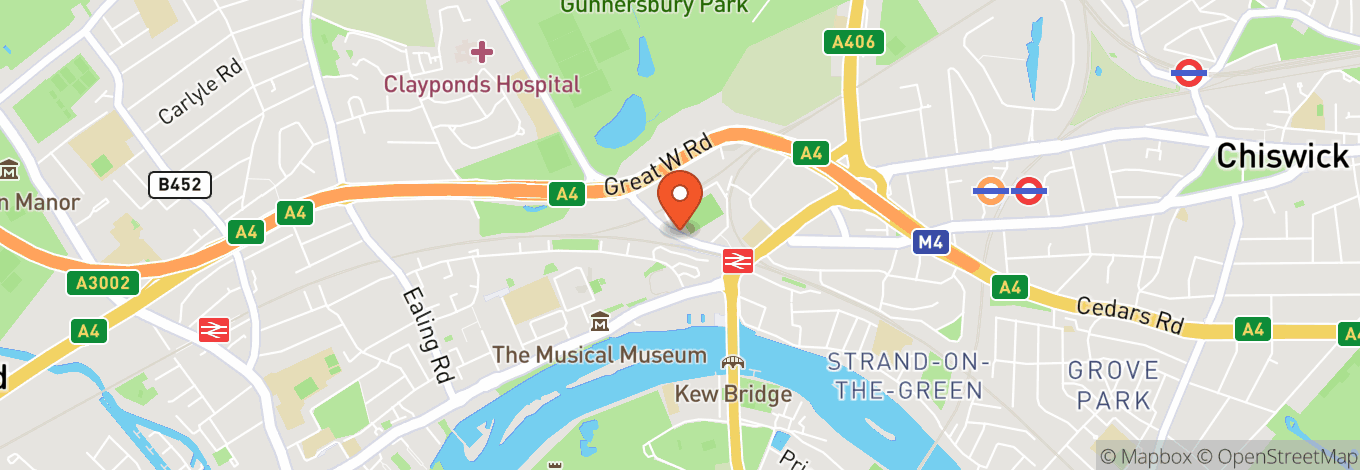 Map of Gtech Community Stadium