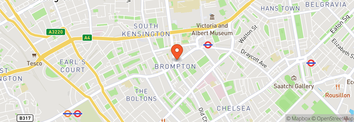 Map of B London