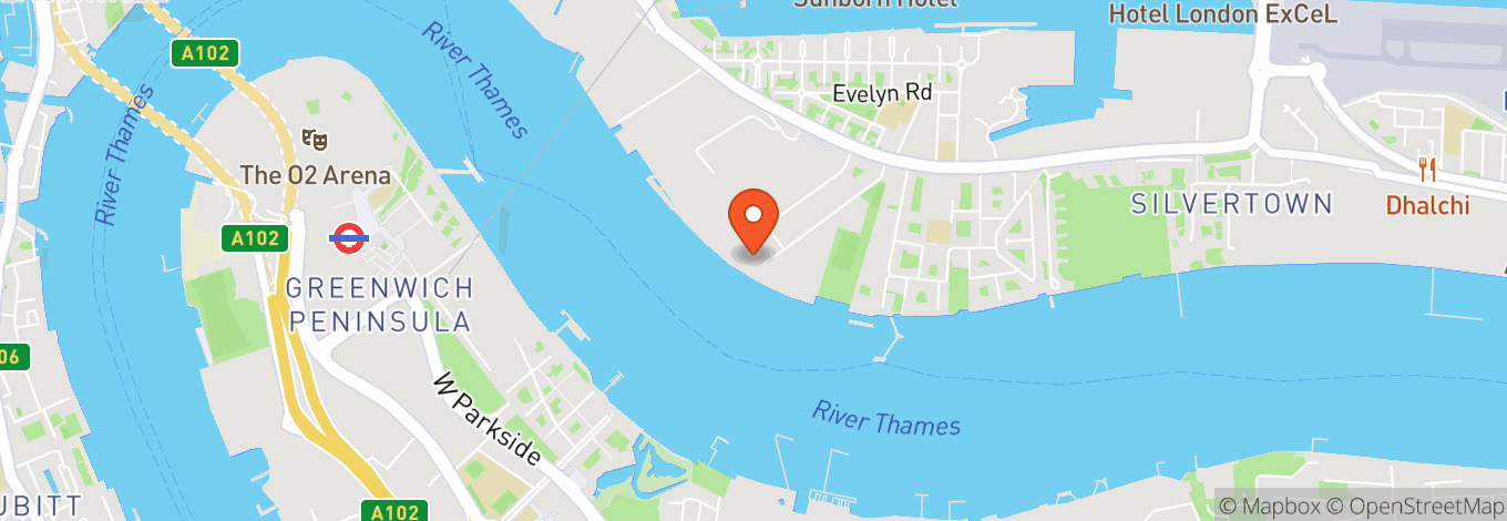 Map of 60 Dock Road in London