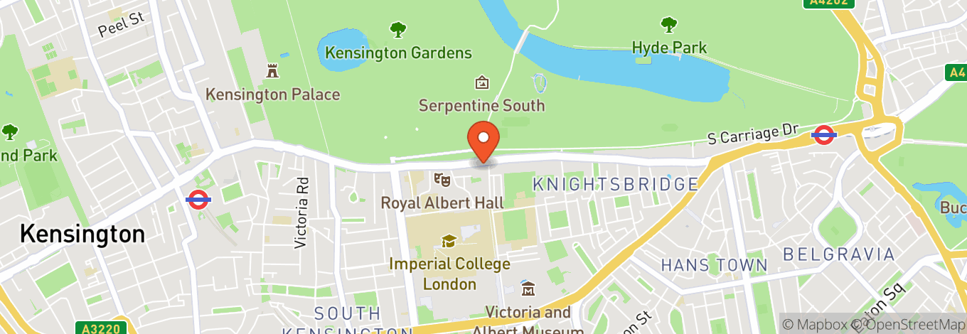 Map of The Royal Geographical Society